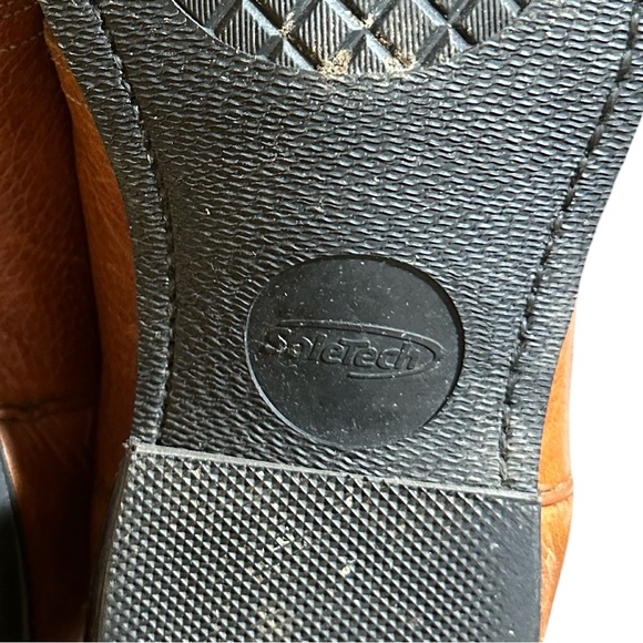 Authentic Cowboy Boots Men’s 9.5 EE Brown & Tan Leather 8906 - Picture 7 of 8